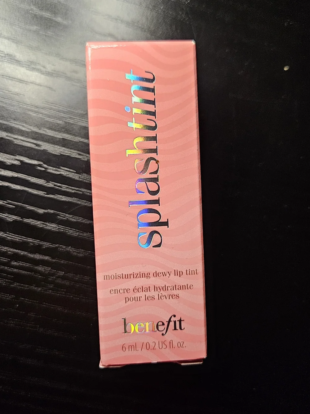 Benefit Cosmetics SPLASHTINT Moisturizing Lip Tint 21 summer fling FULL SIZE NWB